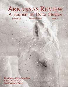 cover image: white horse in snow