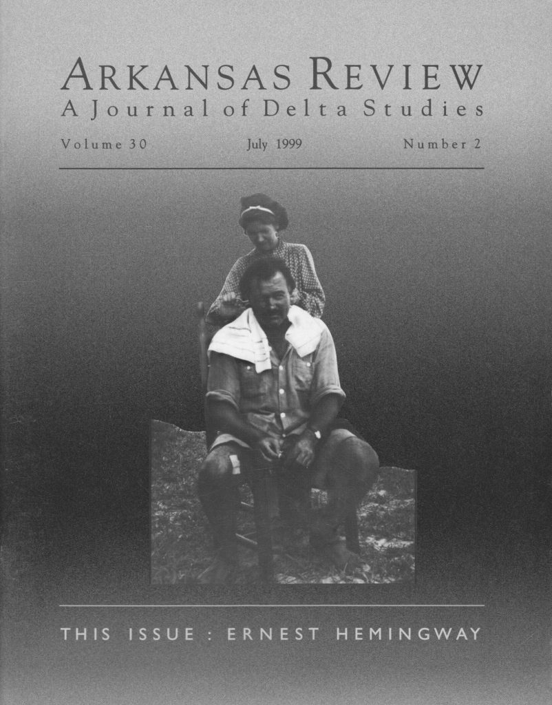 Arkansas Review Past Issues