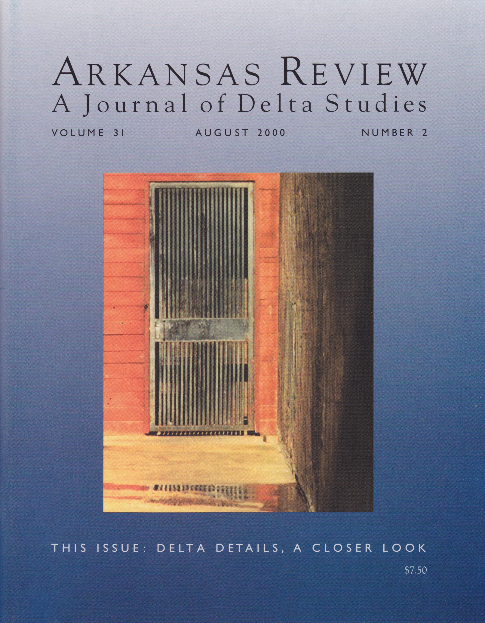 Arkansas Review Past Issues