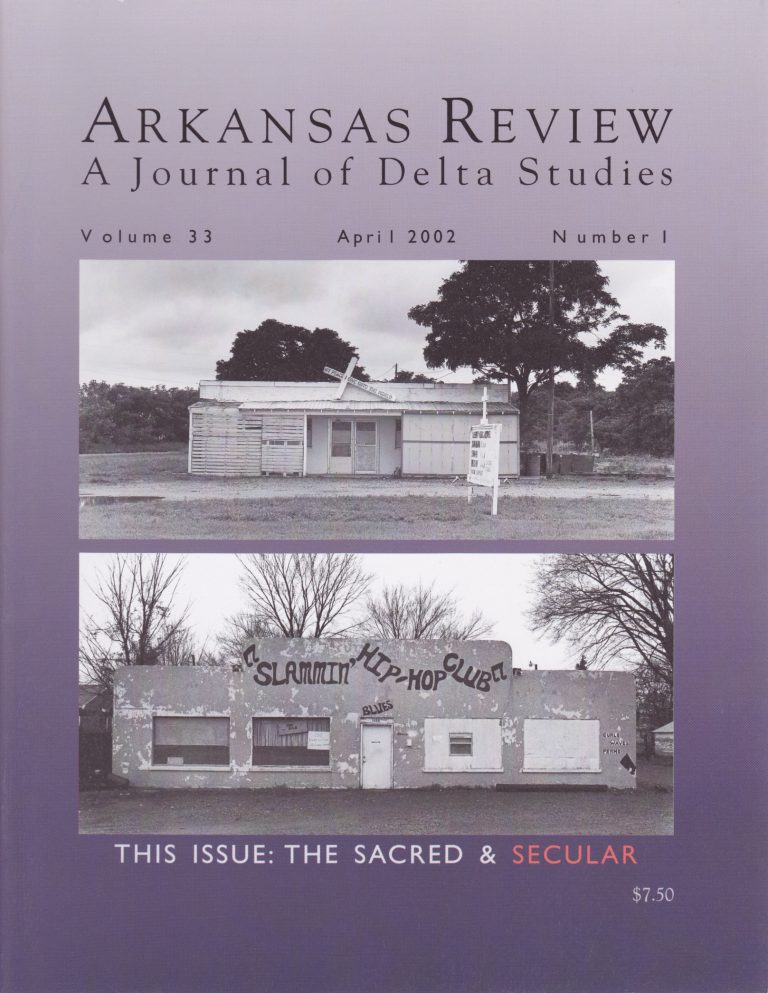 Arkansas Review Past Issues